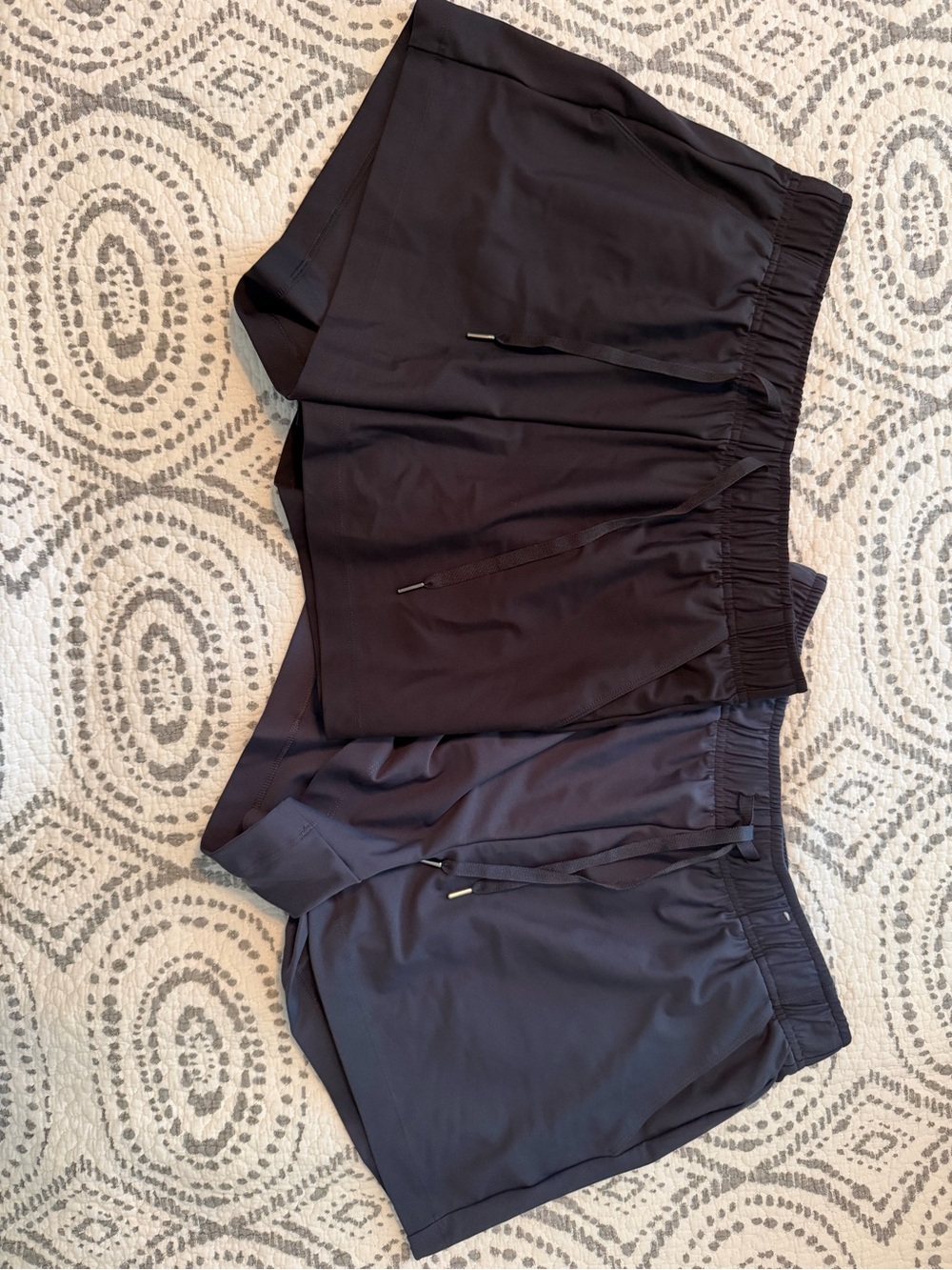 Women’s Athletic Shorts - Black and Navy